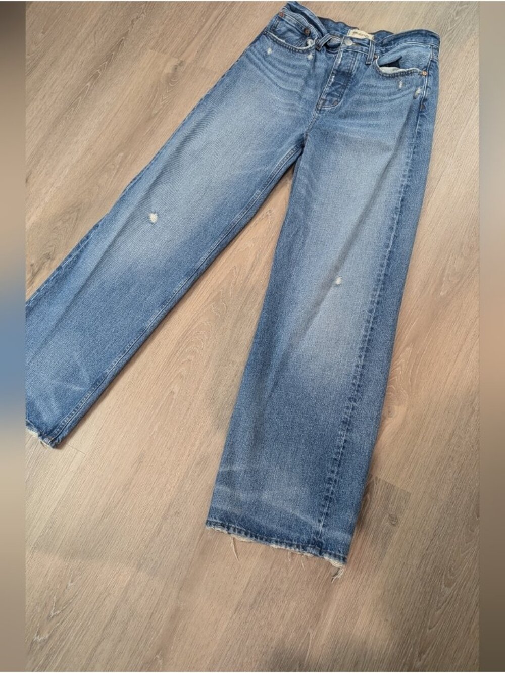 Madewell Low Slung  baggy  Denim Jeans - Picture 6 of 10